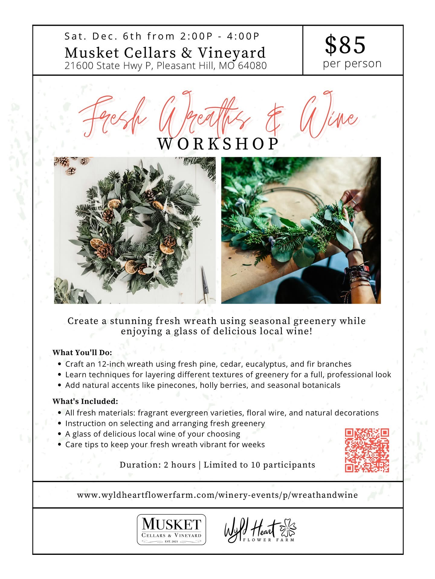 Wreath Creation Event