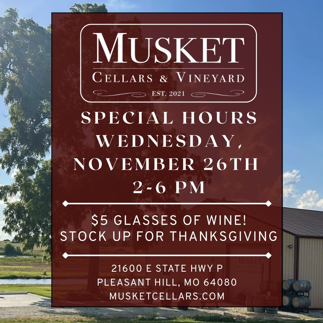 November 26th Special Hours